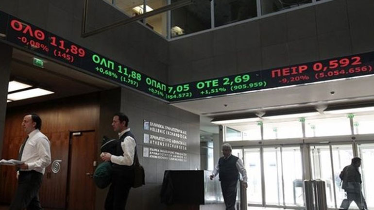 Οριακές απώλειες στο Χρηματιστήριο Αθηνών